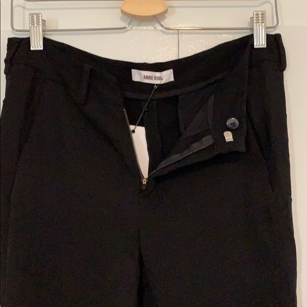 Black anine bing slacks